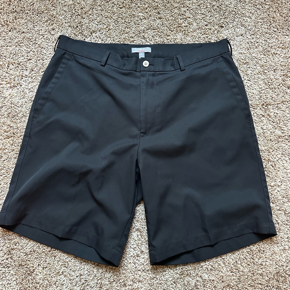 Peter Millar Black Shorts